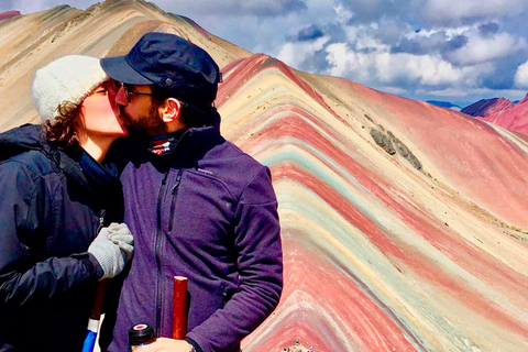 Von Cusco aus: Rainbow Mountain 1-Tag + Frühstück und Mittagessen