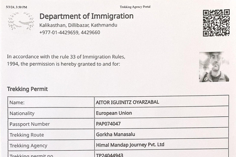 Från Katmandu: 13 dagars Manaslu Circuit Trek med guide