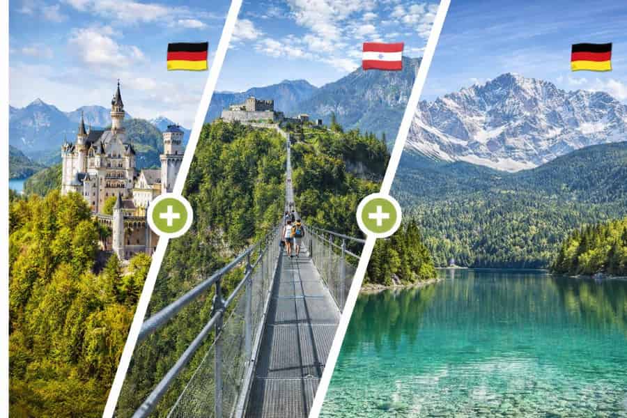 München: Zugspitze, Eibsee & Neuschwanstein + Österreich. Privat. Foto: GetYourGuide München: Zugspitze, Eibsee & Neuschwanstein + Österreich. Privat. Foto: GetYourGuide
