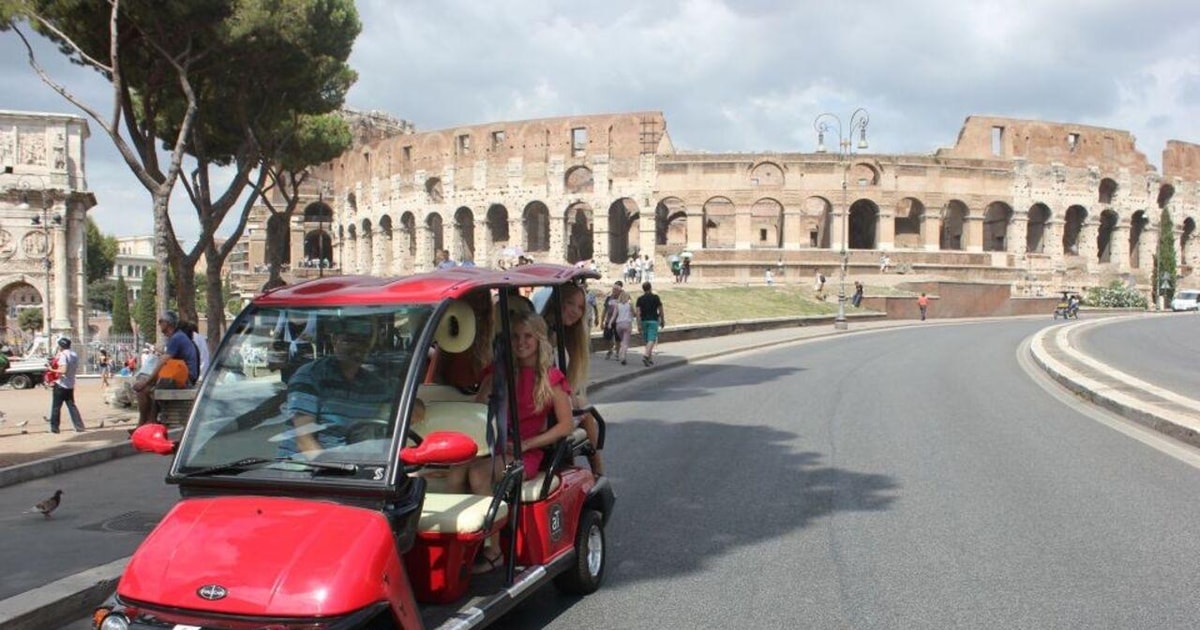 20+ Rome Sights & Golf Cart City Tour with Pastry & Gelato | GetYourGuide