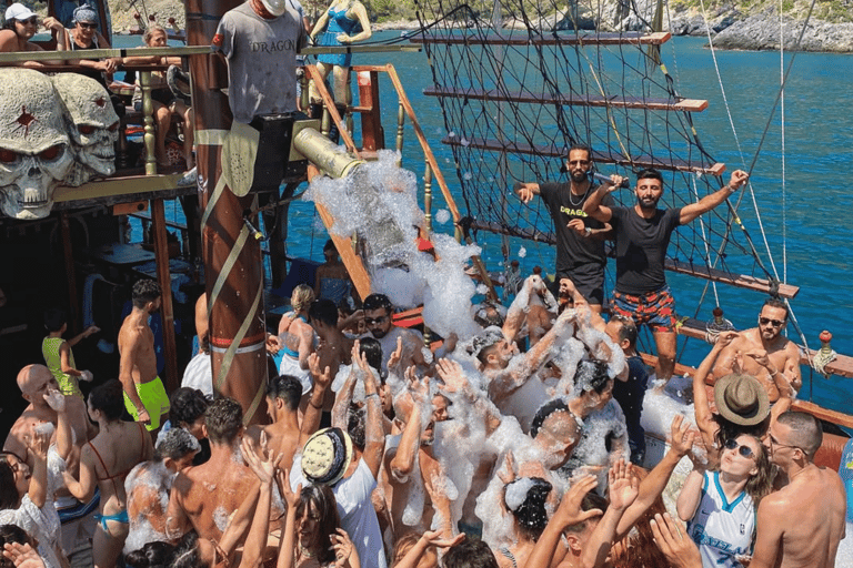 Oludeniz: Pirate Boat Tour with Lunch & Swim Stops Full-Day Pirate Boat Tour with Lunch