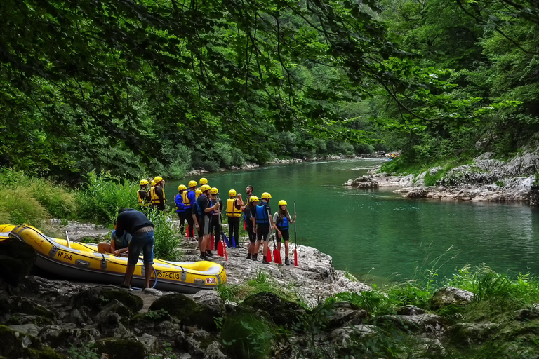 From Budva: Full-Day Tara River Rafting Trip With Lunch Group Tour From Slavija, Budva