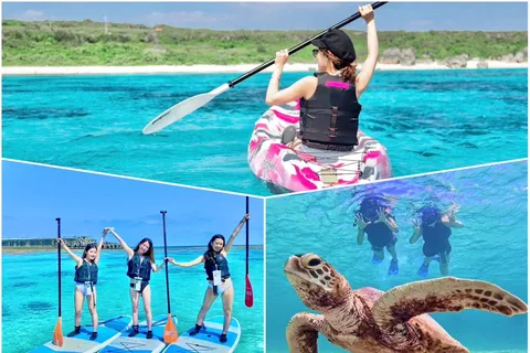 Miyako Island: SUP or Canoeing and Snorkeling Experience
