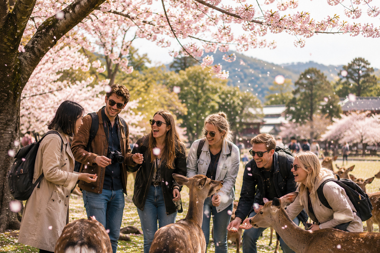 Nara Park: Deer & Healing Forest Guided Tour with Stories