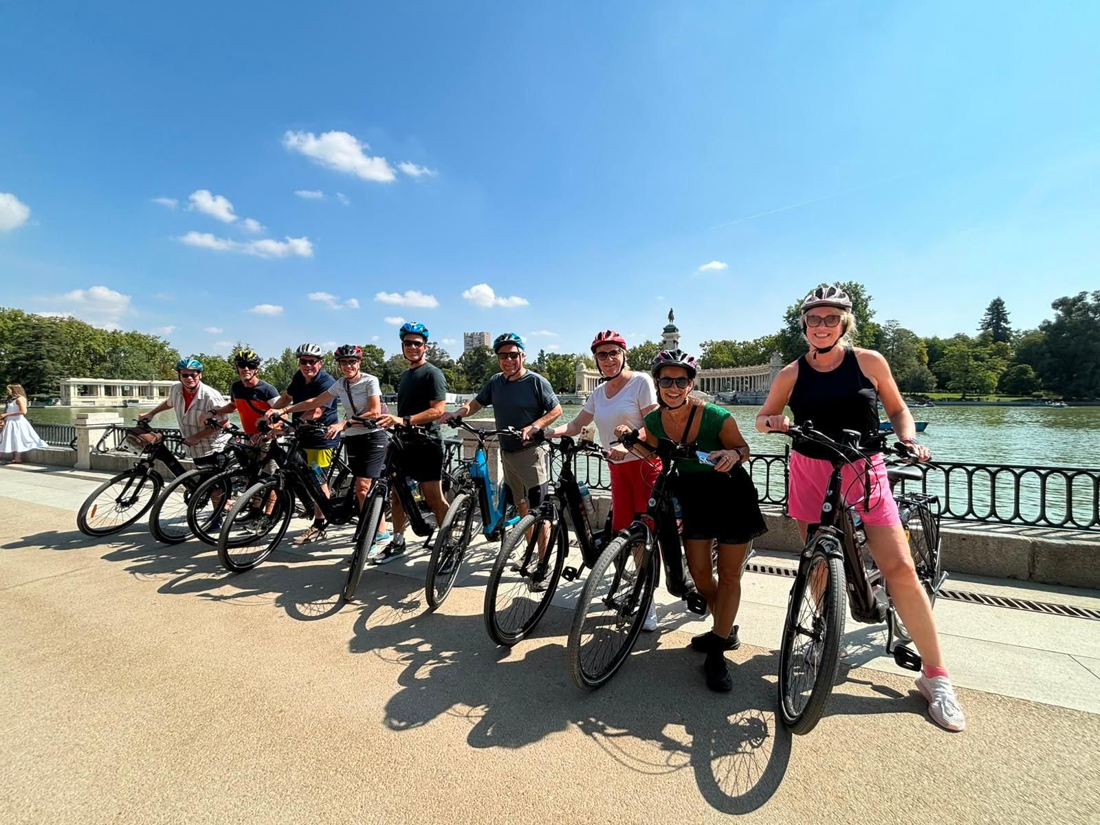 Madrid: geführte Fahrrad-/E-Bike-Tour für kleine Gruppen