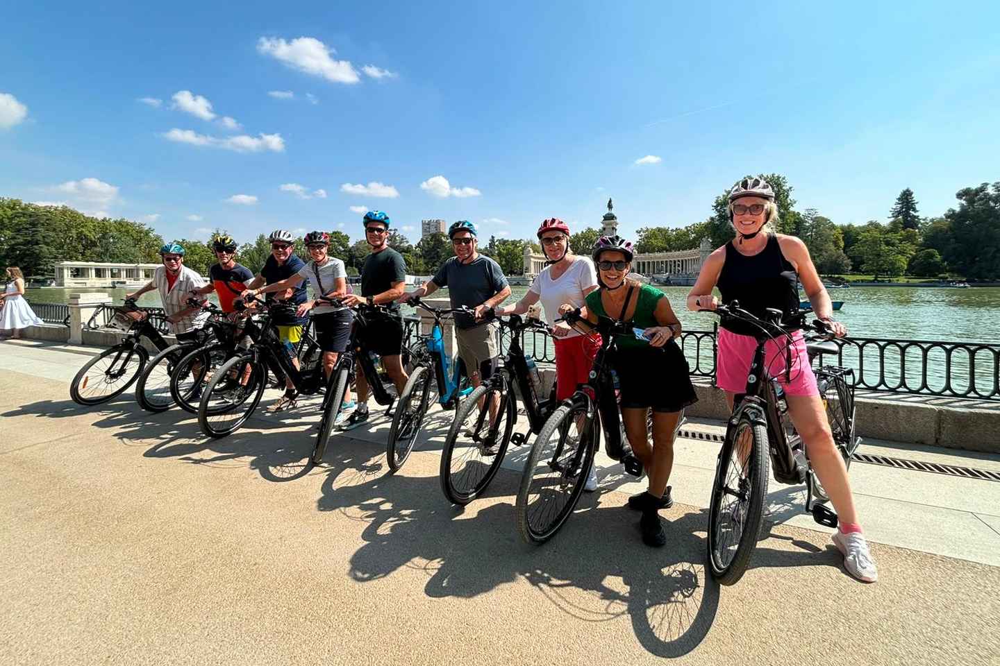 Madrid City Guided Bike/E-Bike Tour for Small Groups