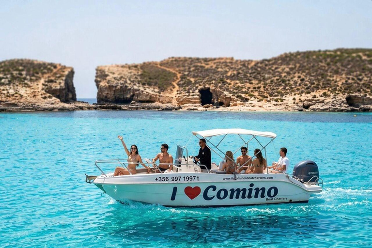 Malta: Blue Lagoon, Comino & Crystal Lagoon Private Tour 2hrs - Private Comino Boat Tour