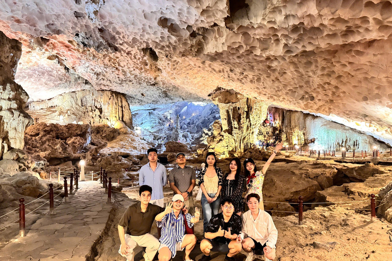From Hanoi: Ha Long Bay Private Charter VIP Cruise| Luxury Sharing Transfer + Premium Day Cruise (Non-Charter)