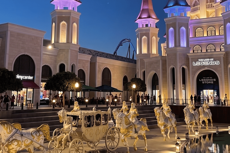 From Alanya Land of Legends Daily or Evening Trip W/Transfer Night Show