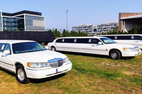 GDANSK: Airport Transfer to Hotel by Stretch Limousine