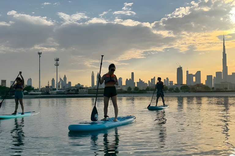 Dubai: Stand-Up Paddle Boarding com vista para o Burj Khalifa