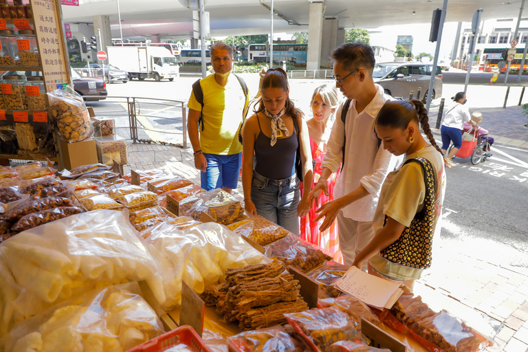 Hong Kong: tour gastronómico de sabores y tradiciones con tranvíaHong Kong: tour gastronómico privado de sabores y tradiciones - 4 horas