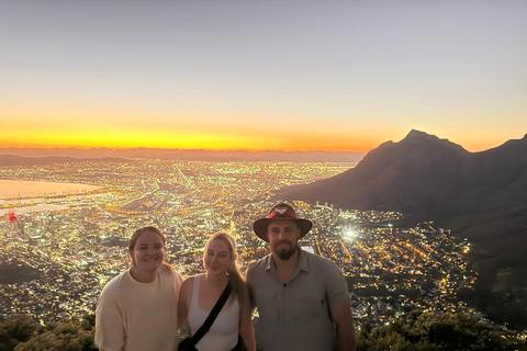 Excursión a Lion&#039;s Head: Ciudad del Cabo - Excursión al amanecer o al atardecerTour privado - Amanecer o Atardecer con servicio de recogida y regreso