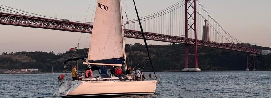 Lisbonne : Journée et coucher de soleil sur le Tage