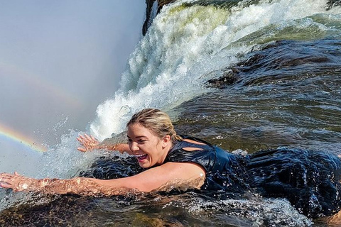 Victoria Falls: Elite Devil's Pool & Island Adventure Escape