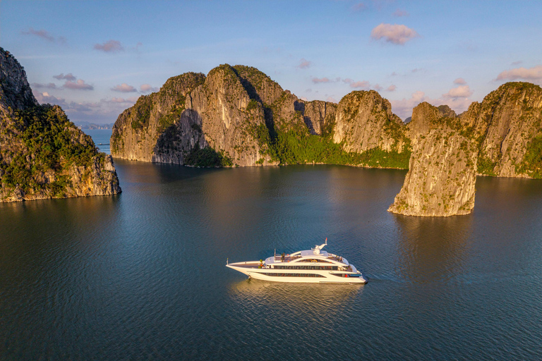 The BEST Ha Long Bay 5-Star Day Trip with Leona Cruise From Hanoi: The BEST Ha Long Bay 5-Star Leona Cruise