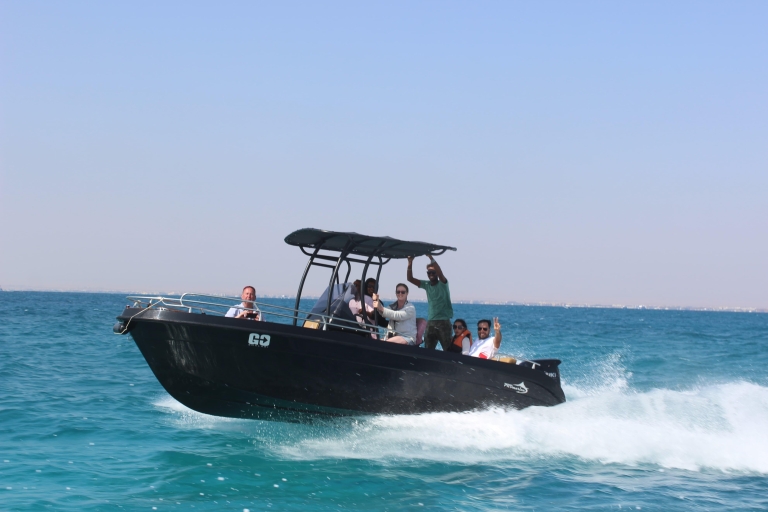 Hurghada : Bateau rapide privé vers l'île du Paradis avec plongée en apnée