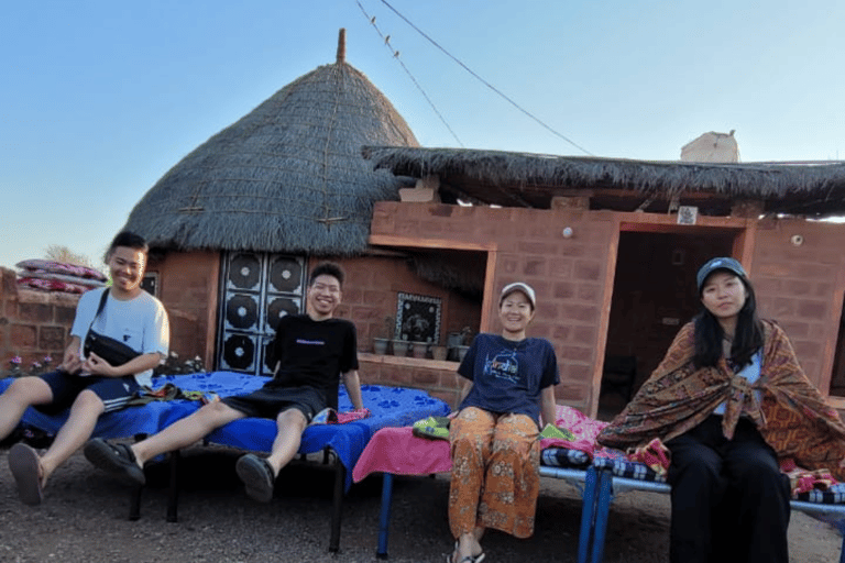 Safari à dos de chameau à Jodhpur et nuit dans le désert