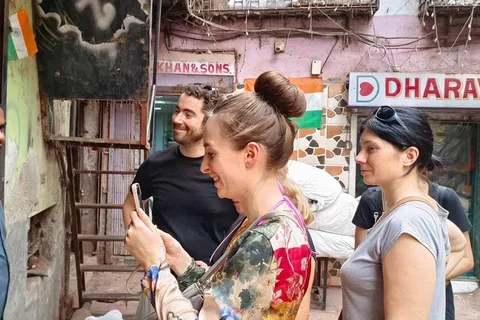 Mumbai: privétour door Dhobi Ghat en sloppenwijk met ophaalservice