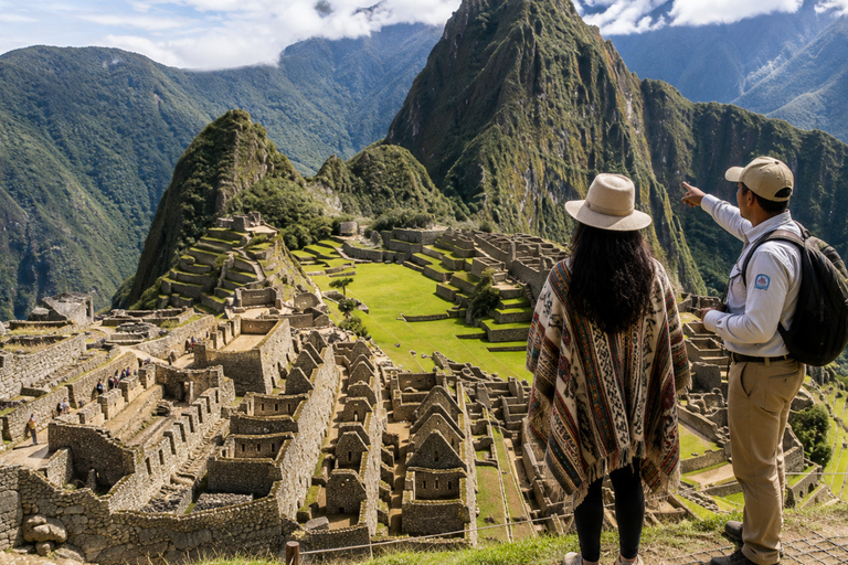 Machu Picchu: Official Entry to Circuit 2, Bus & Guided Tour Machu picchu circuit 1b + Bus and Guide