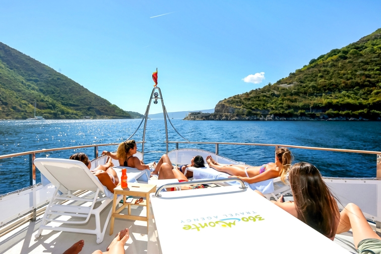 From Kotor, Budva, Tivat or Herceg Novi: Boka Bay Day Cruise Tour from Budva - Public
