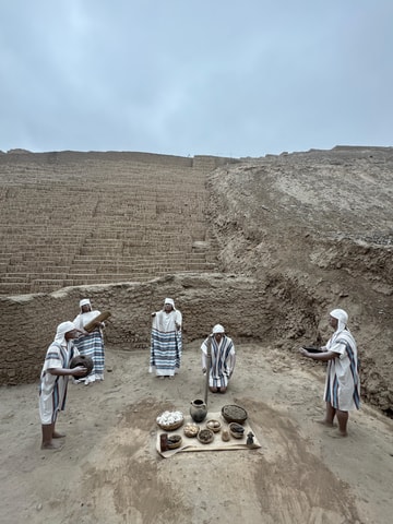 Culture in Lima: Huaca Pucllana and Historic Center with Catacombs