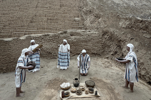 Culture in Lima: Huaca Pucllana and the Historic Center with Catacombs Huaca + Catacombs