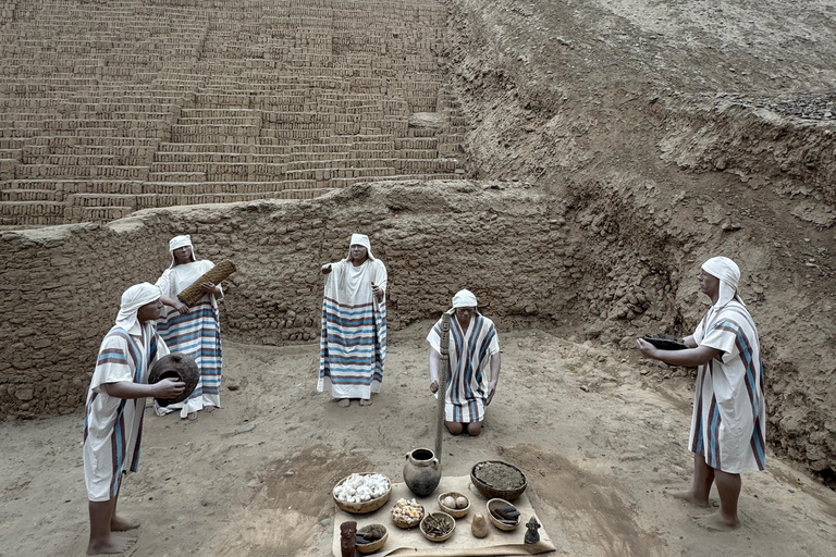 Culture in Lima: Huaca Pucllana and the Historic Center with Catacombs Huaca + Catacombs