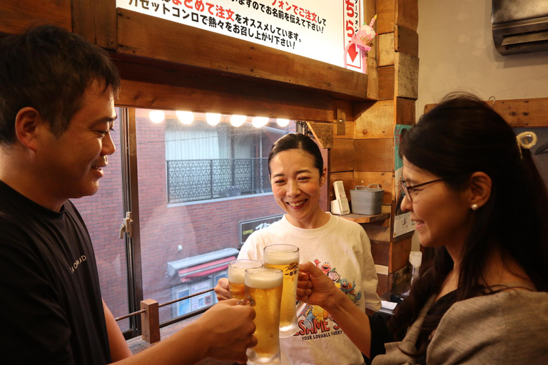 Retro Yokohama Bar Hopping 101 Tour w Noge_3 godz.Retro Yokohama Bar Hopping 101 dla początkujących w Noge