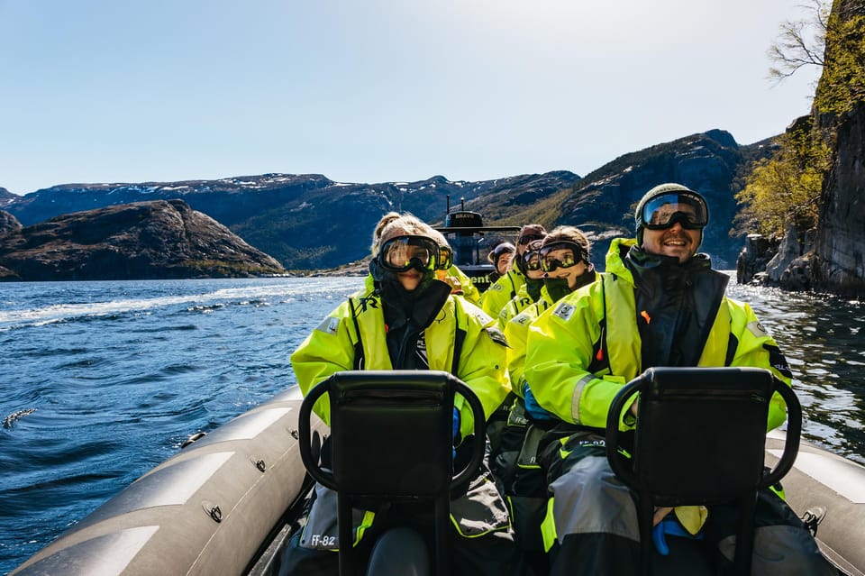 Suitetrails - From Stavanger, RIB Tour to Lysefjord