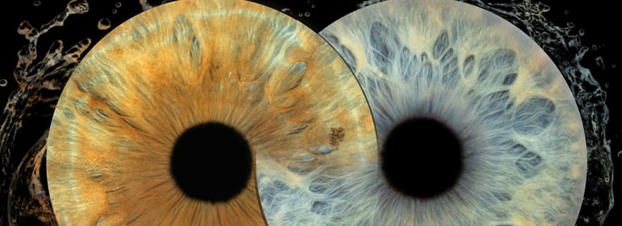 Photographie IRIS (photo macro de votre œil)
