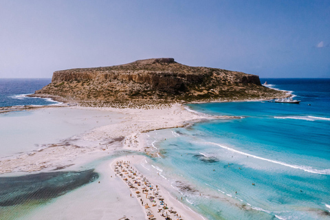 Depuis le port de Kissamos : croisière en bateau jusqu'à la lagune de BalosDu port de Kissamos à la lagune de Balos 10.30