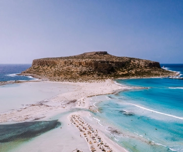 From Kissamos Port: Boat cruise to Balos lagoon