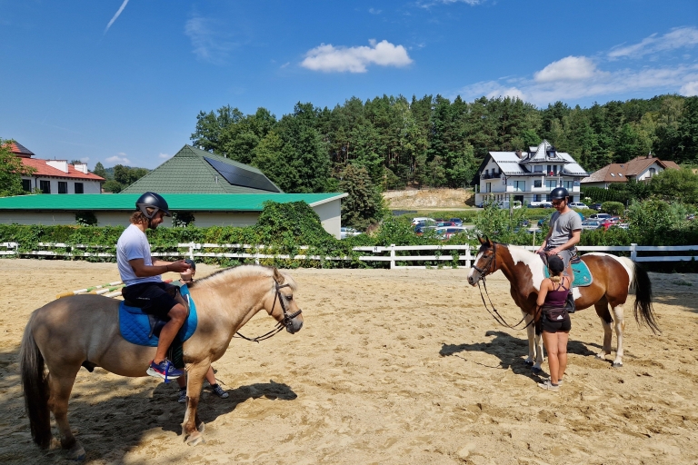 Cracovie: équitation d'une demi-journée au bord du lac