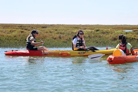 Algarve: 2 uur durende kajaktour op de Ria Formosa vanuit Faro