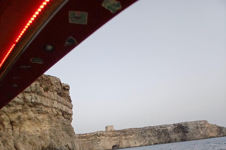 Comino:Blaue Lagune, Kristalllagune, Höhlen, Privatboot Malta