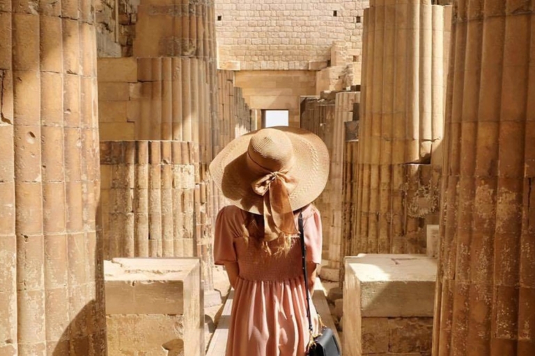 Best Tour to Pyramids of Giza and Sphinx, Sakkara & Dahshur