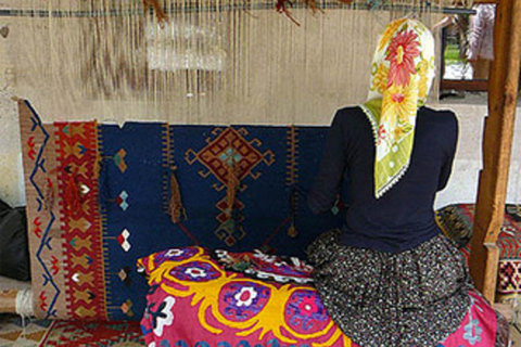 Visite de l'atelier de céramique et du magasin de tapis de la Cappadoce