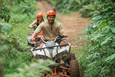 Ubud: rafting i quadami w Ubud z bezpłatnym transportemUbud: Spływ raftingowy i quadami w Ubud z bezpłatnym transportem