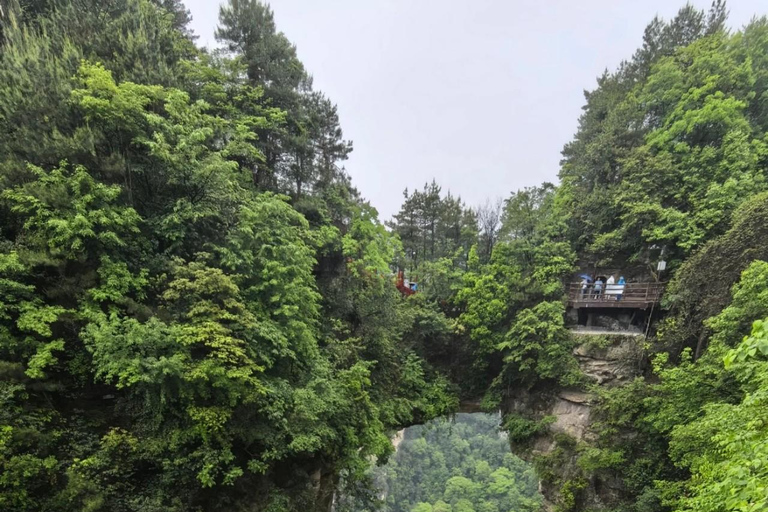 Zhangjiajie National Park Tickets, Bailong Hidden Viewpoints Option 3: Park Admission Only