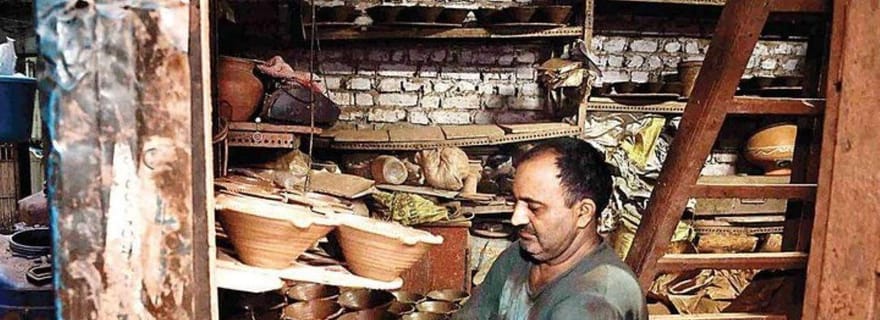 Visite du bidonville de Dharavi