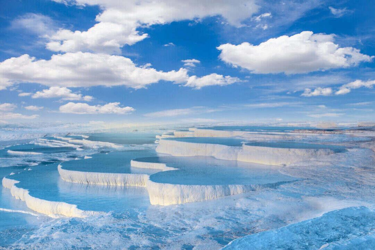 Bodrum: Pamukkale & Hierapolis Day Trip with Russian Guide Pamukkale & Hierapolis Day Trip with Entrance Fee