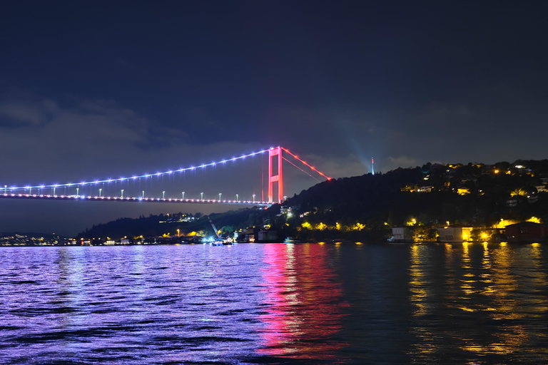 Bosphore d'Istanbul : croisière de 3 heures avec arrêt dans la partie asiatiqueBosphore : croisière guidée de 3 heures (sans repas)