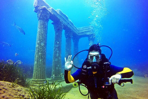 Side: Underwater Museum Scuba Diving Tour with Expert Diving Scuba Diving with Expert Diving Option and Transfer