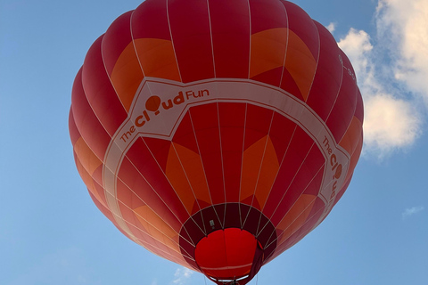 Heißluftballonfahrt in Kronstadt, Siebenbürgen