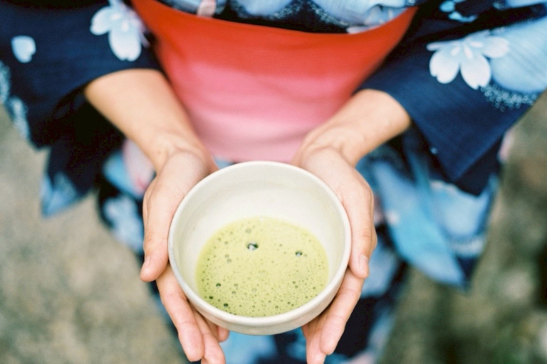 Mindful Matcha Pause in a Traditional Teahouse, Nara