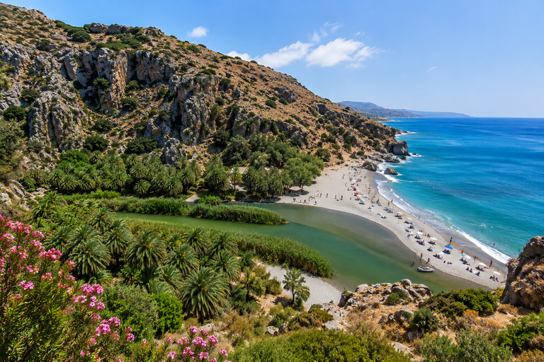 Heraklion: Kourtaliotiko Gorge, Preveli Beach Tour & Kalypso