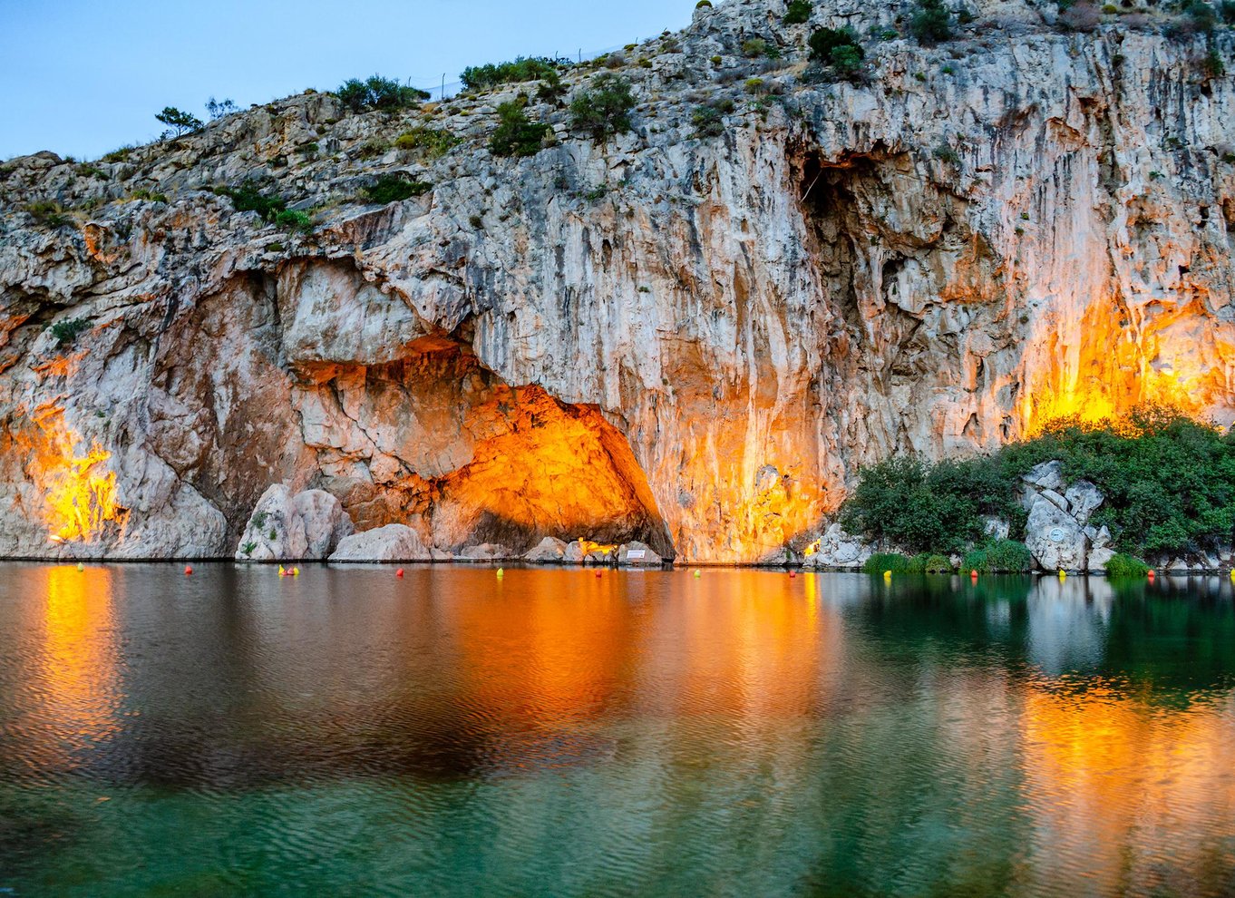 Athens riviera: Dagstur til Poseidon-templet og Vouliagmeni-søen