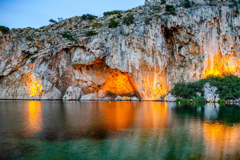 Riviera d&#039;Athènes : Visite du temple de Poséidon et du lac de Vouliagmeni