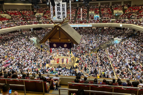 Tokyo: Watching Sumo and Ryogoku Area Walking Tour May Tournament Final Day Chair Seat Ticket(No Souvenir)